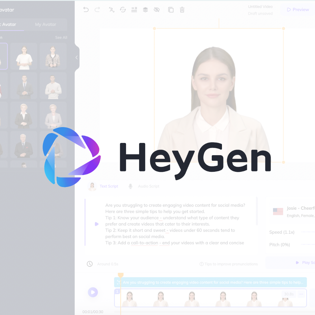 HeyGen – Your AI avatar ready to speak.